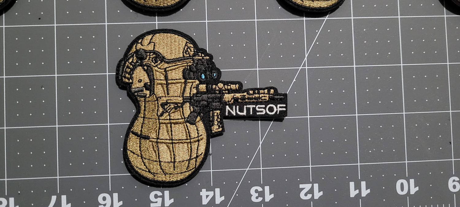 NUTSOF Embroidered Patch